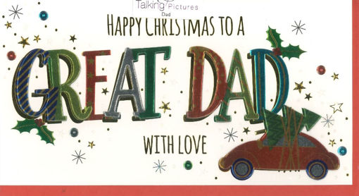 Picture of GREAT DAD CHRISTMAS CARD